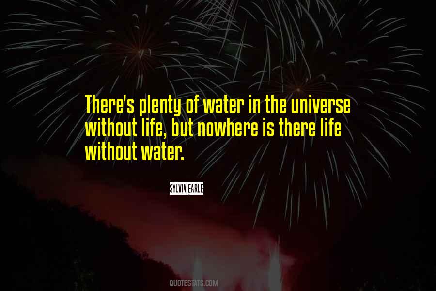 Quotes About Life Without Water #1672000