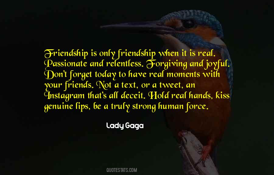 Quotes About A Real Friendship #1139577