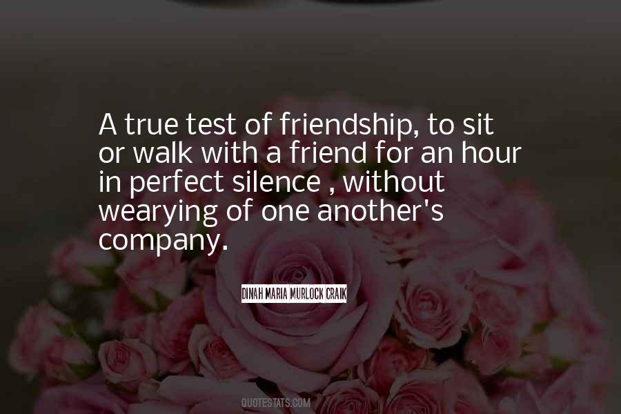 Quotes About A Real Friendship #1711268
