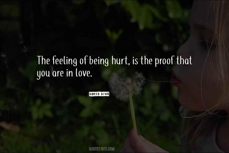 Quotes About Proof Of Love #1349199