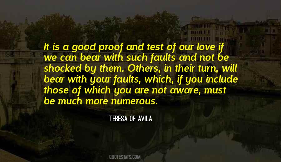 Quotes About Proof Of Love #1538844