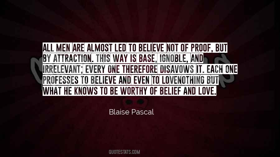 Quotes About Proof Of Love #869919