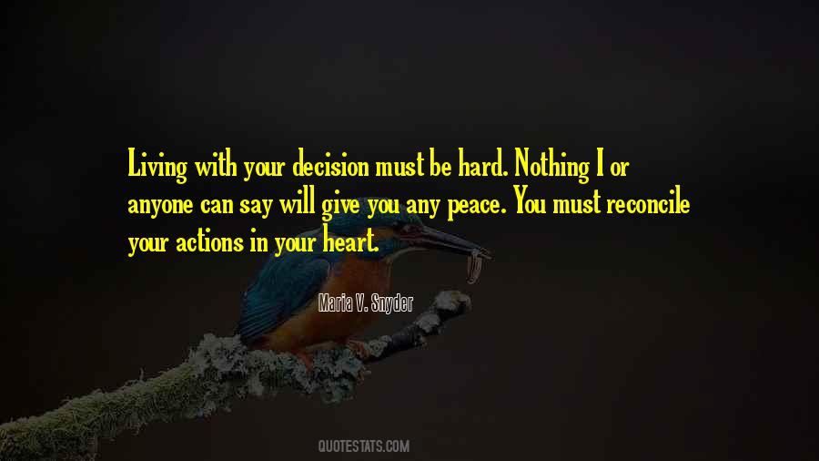 Quotes About Peace In Your Heart #1678915