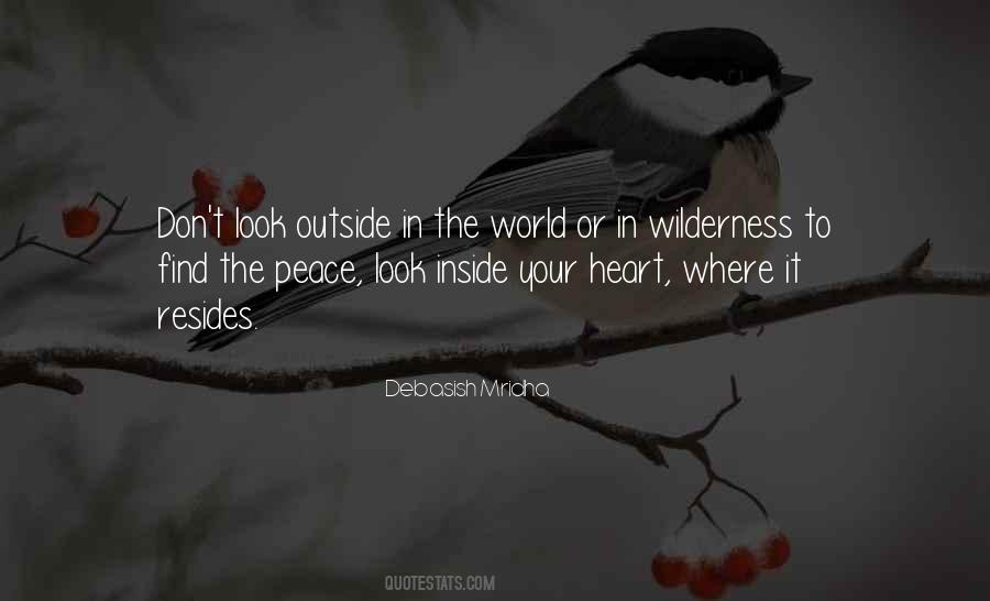 Quotes About Peace In Your Heart #866962