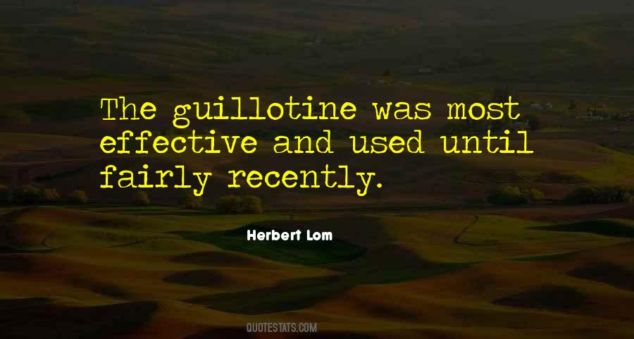 Quotes About Guillotine #1322512