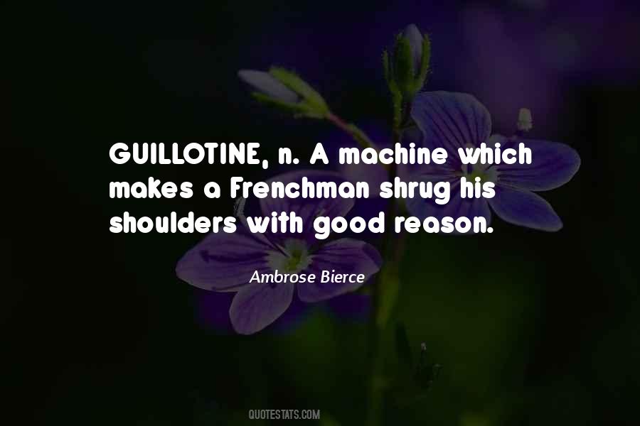 Quotes About Guillotine #314531