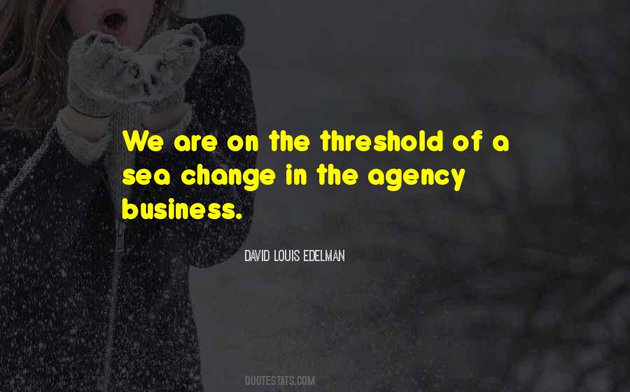 Quotes About Agency #1041551
