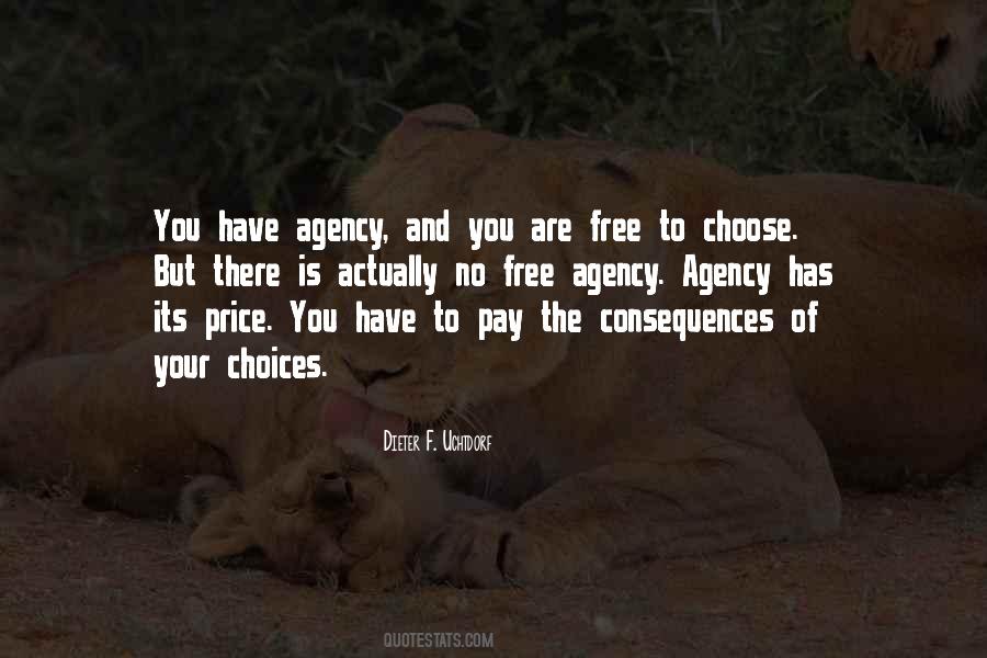 Quotes About Agency #1281144