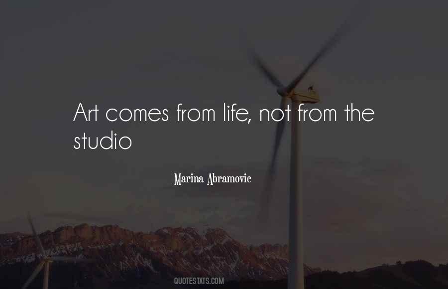 Quotes About Art Studios #763136