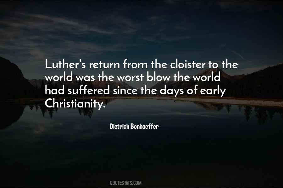 Quotes About Luther #1121746