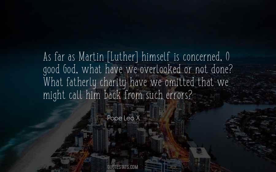 Quotes About Luther #1176424