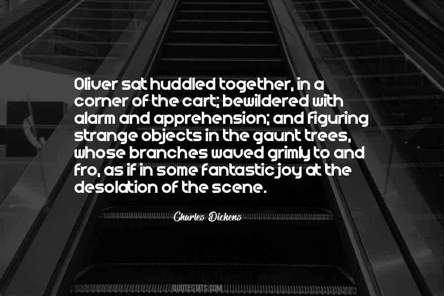 Huddled In A Corner Quotes #322353