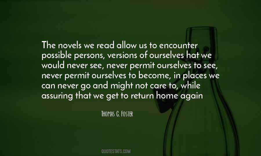 Quotes About Return Home #1643826