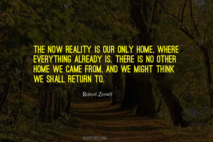 Quotes About Return Home #225049