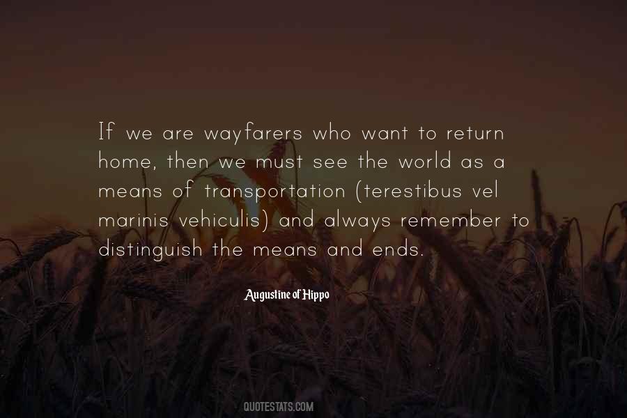 Quotes About Return Home #654304