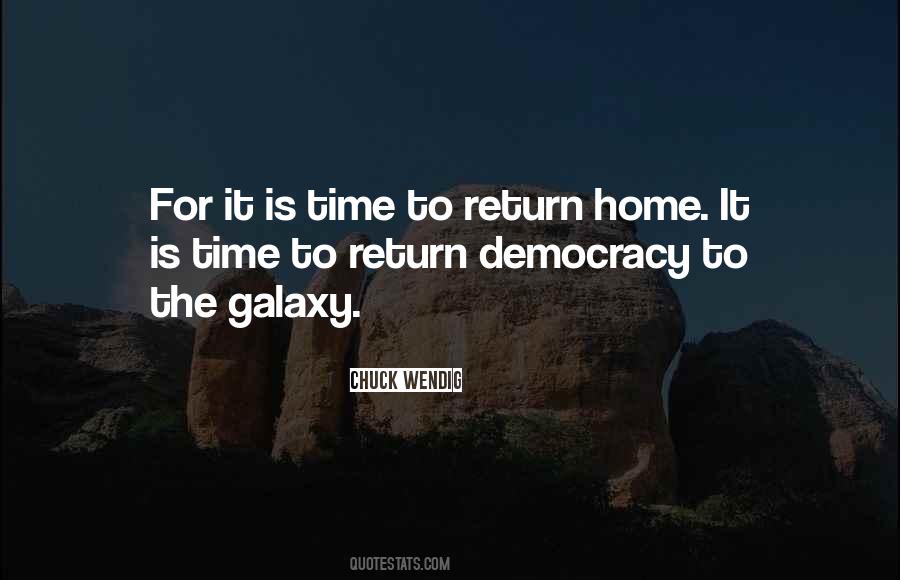 Quotes About Return Home #917432