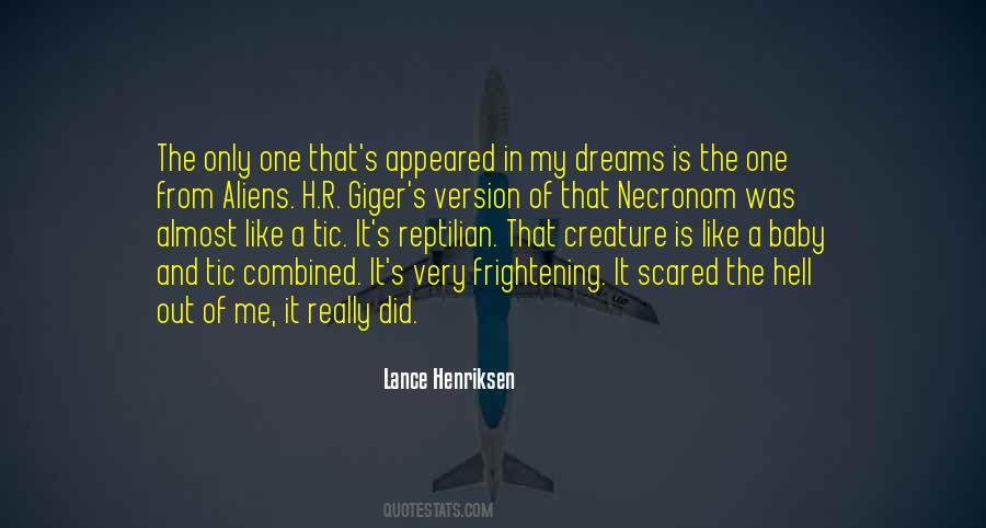 Frightening Dream Quotes #1791857