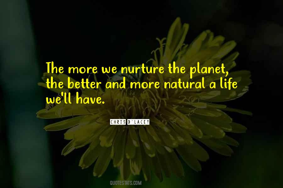 Quotes About Nature And Nurture #876283