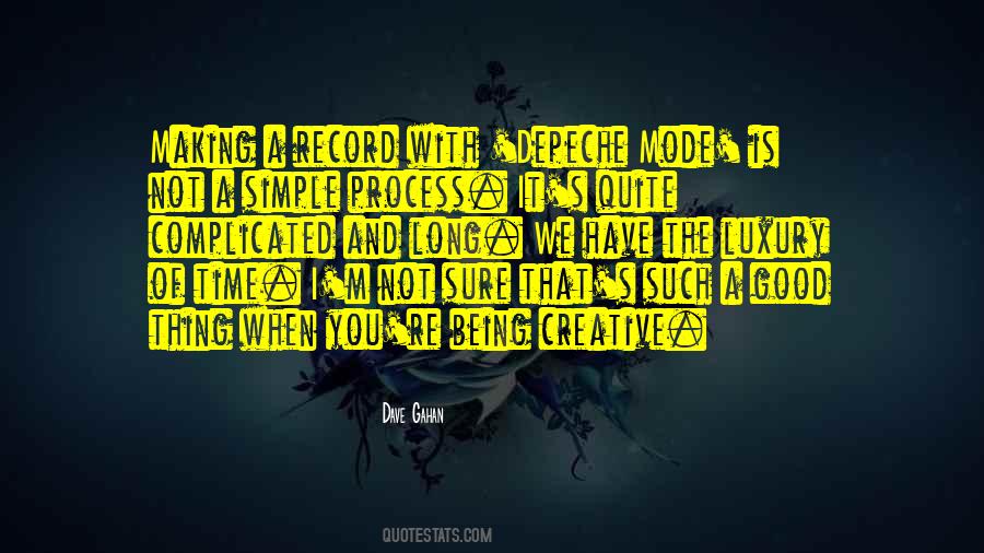 Simple Is Good Quotes #734838