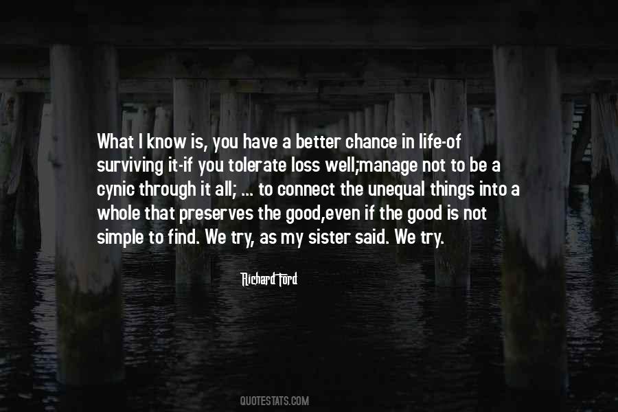 Simple Is Good Quotes #822461