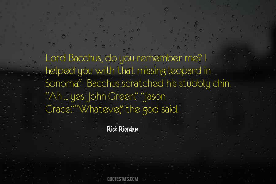 Quotes About Bacchus #1804204