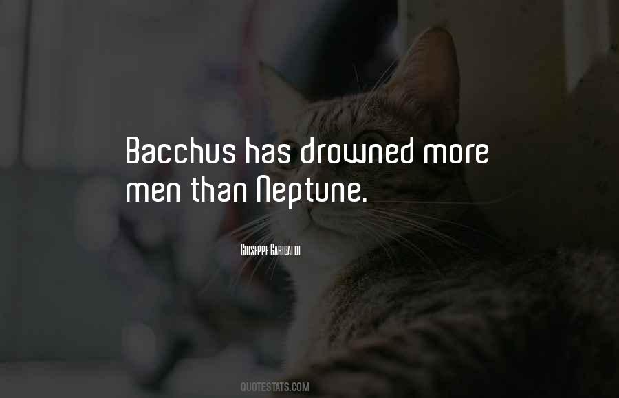 Quotes About Bacchus #307811