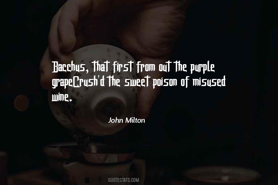 Quotes About Bacchus #372137