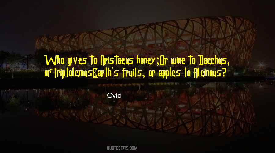 Quotes About Bacchus #425636