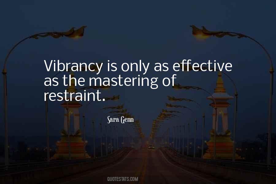 Quotes About Vibrancy #909398