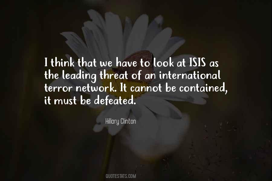 Quotes About Isis #1612068
