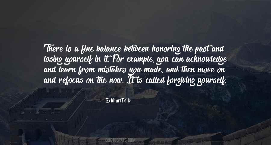 Learn And Move On Quotes #1137758