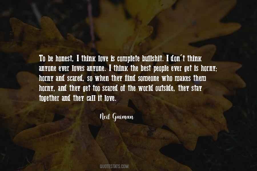 Quotes About Scared #1749447