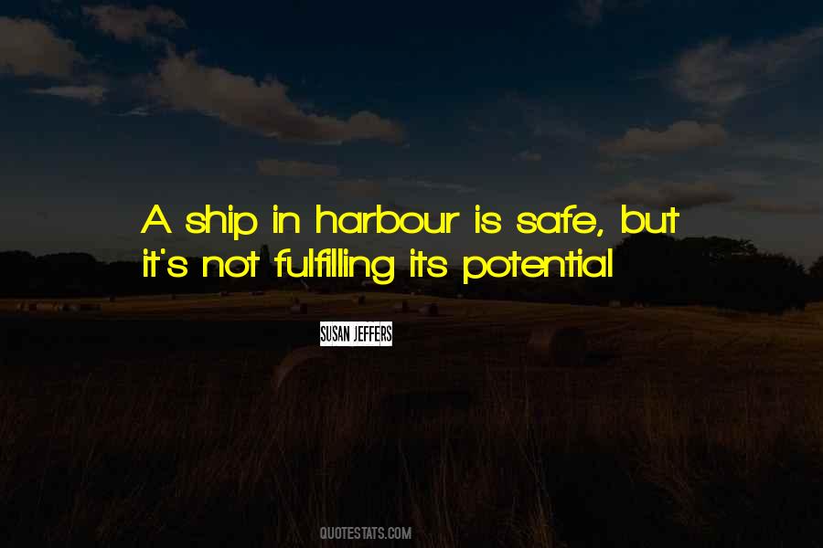 Quotes About Harbour #599943
