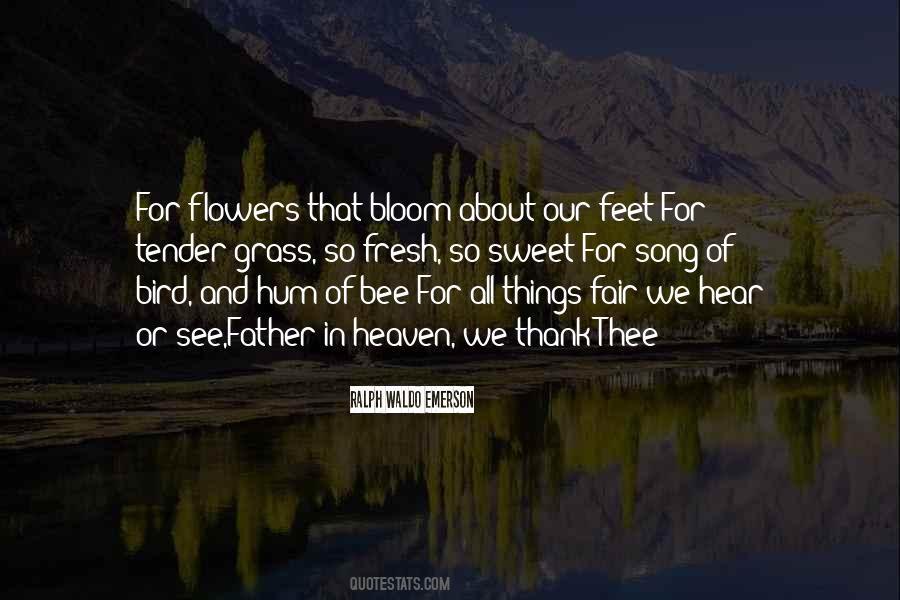 Quotes About Fresh Flowers #569919