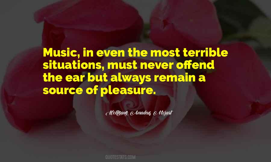 Wolfgang Mozart Quotes #910601