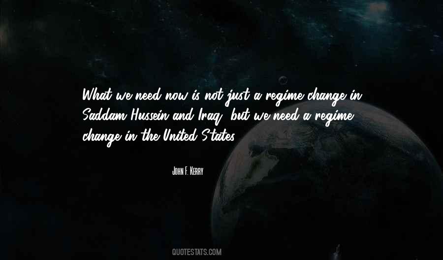 Quotes About Regime Change #483397