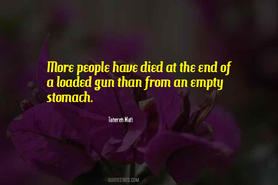 Quotes About Empty Stomach #1298500