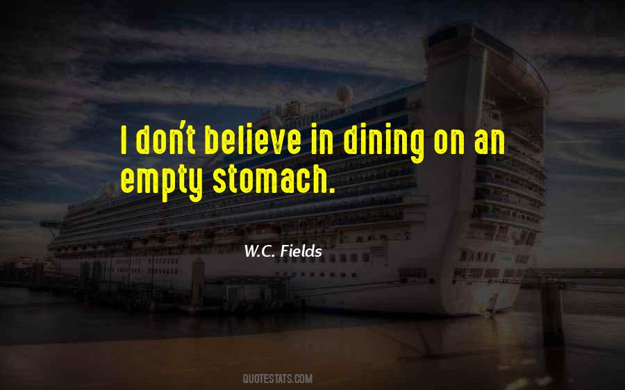 Quotes About Empty Stomach #1320050