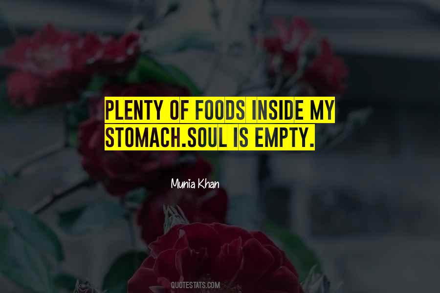 Quotes About Empty Stomach #1877720