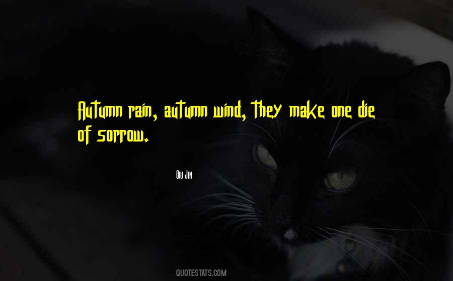 Quotes About Autumn And Rain #1039156
