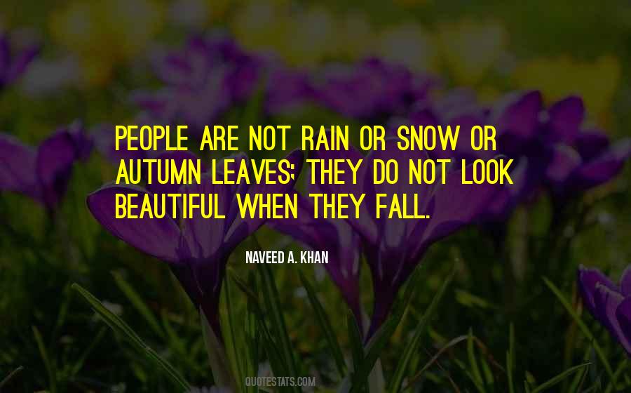 Quotes About Autumn And Rain #1715232