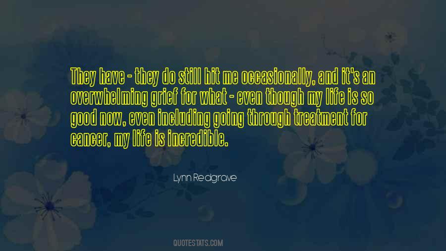 Treatment Of Cancer Quotes #1784789