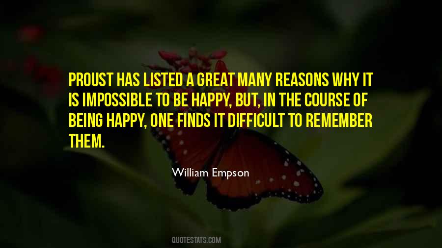 Quotes About Reasons To Be Happy #633434