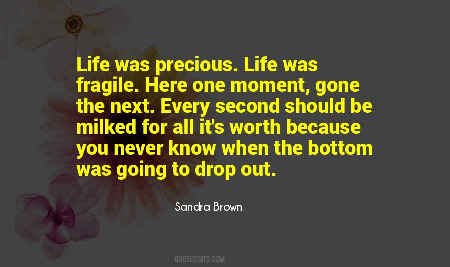 Quotes About Precious Life #1754451