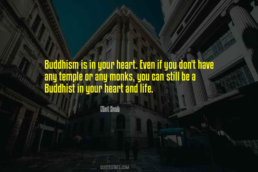 Quotes About Buddhist Life #1218400