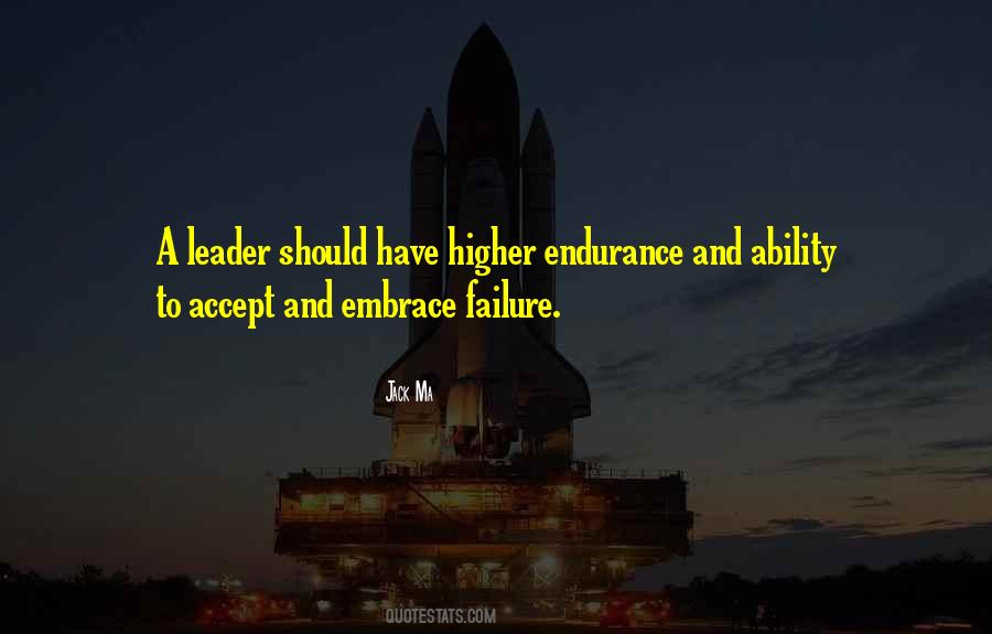 Failure In Leadership Quotes #1277032