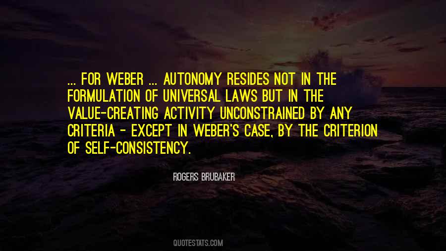 Quotes About Weber #532690