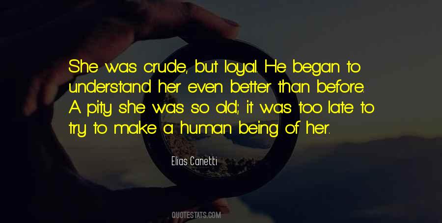 Quotes About Being Pity #203595