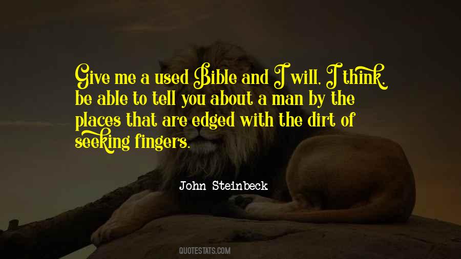 Quotes About Steinbeck #17957