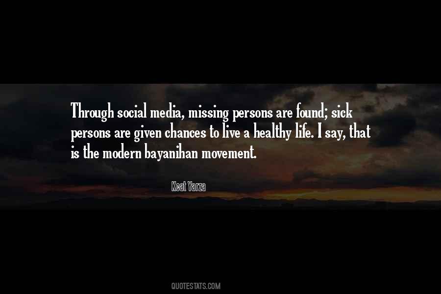 Quotes About Missing Persons #564631